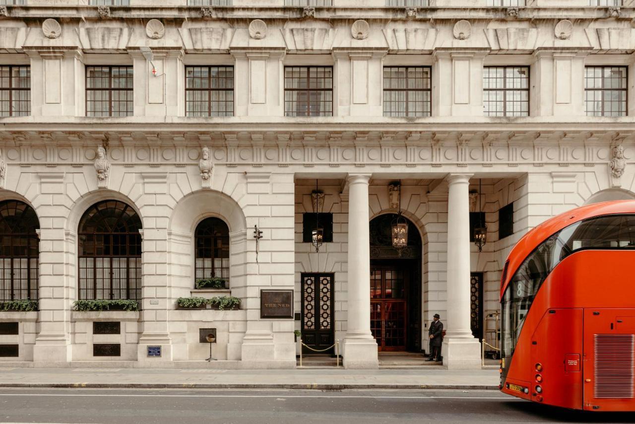 The Ned Hotel London Eksteriør billede The hotel's entrance